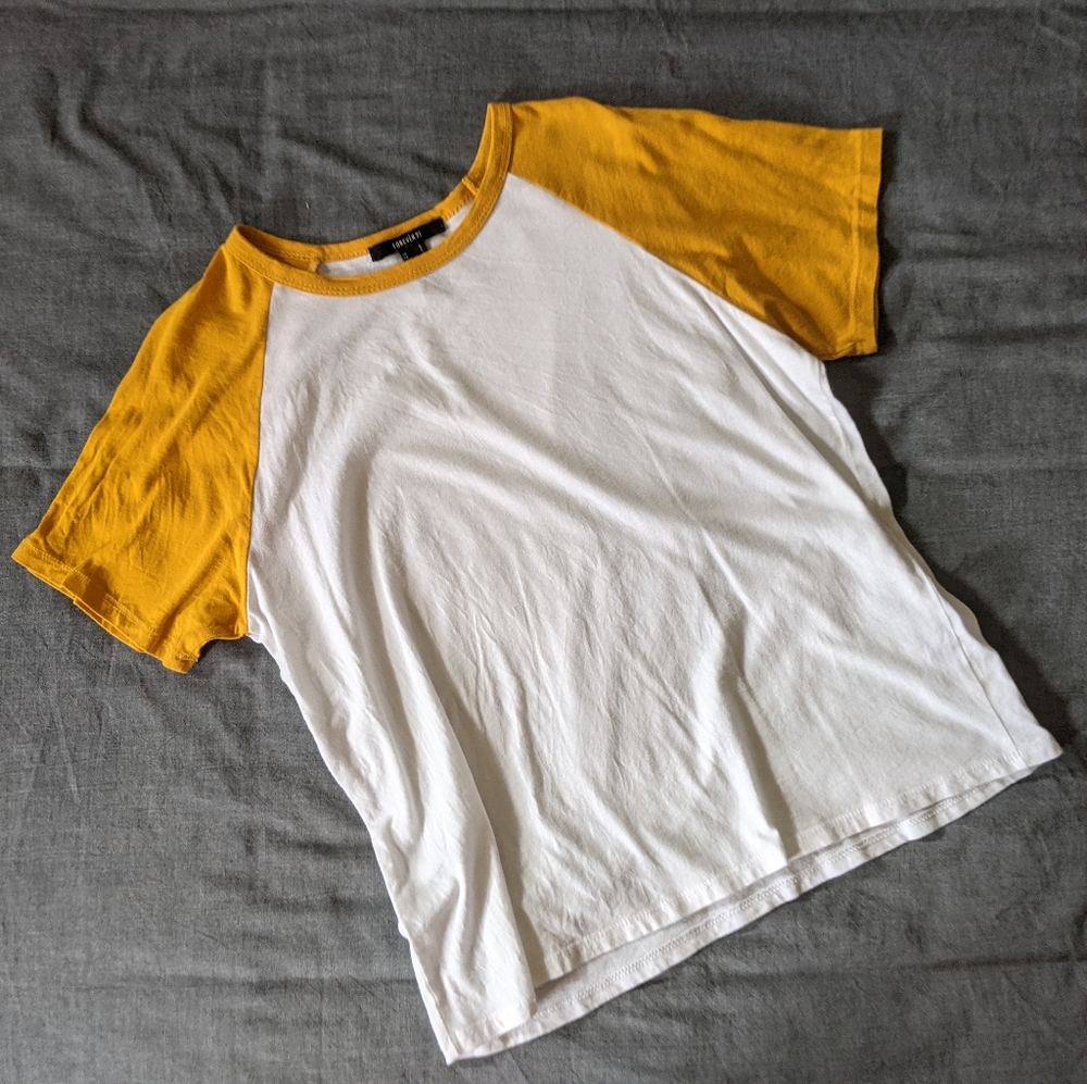 Forever 21 Baseball Ringer Tee